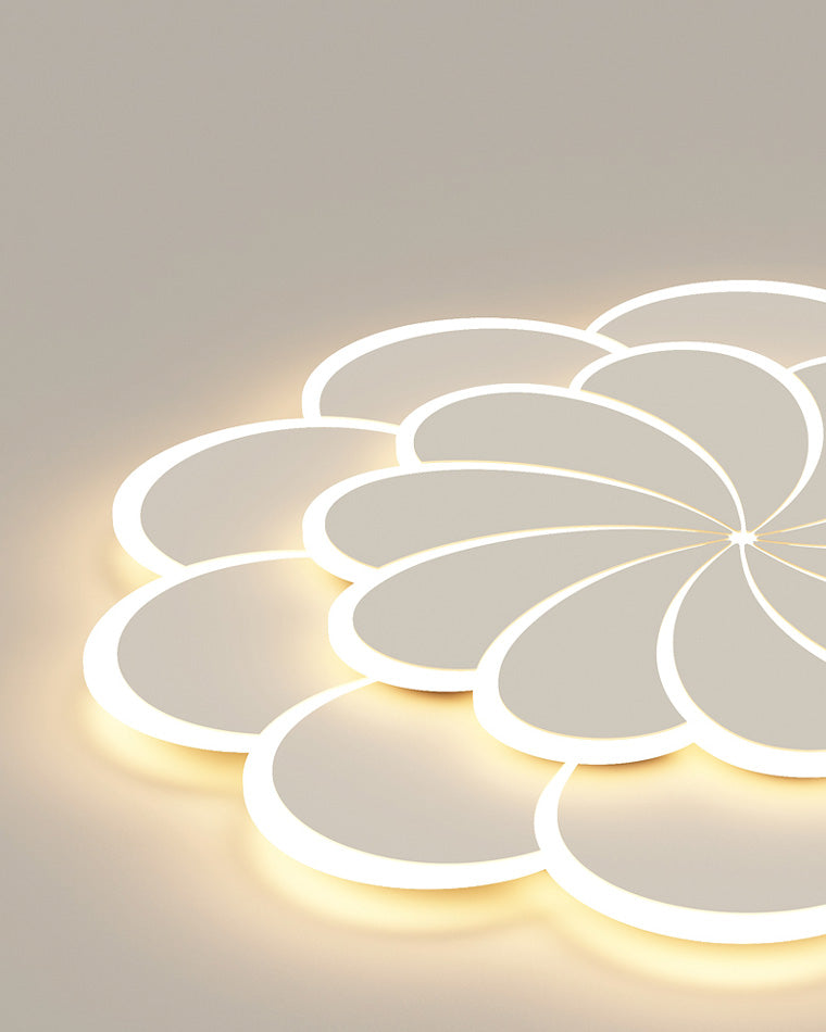 WOMO Low Profile Flower Ceiling Light-WM1042