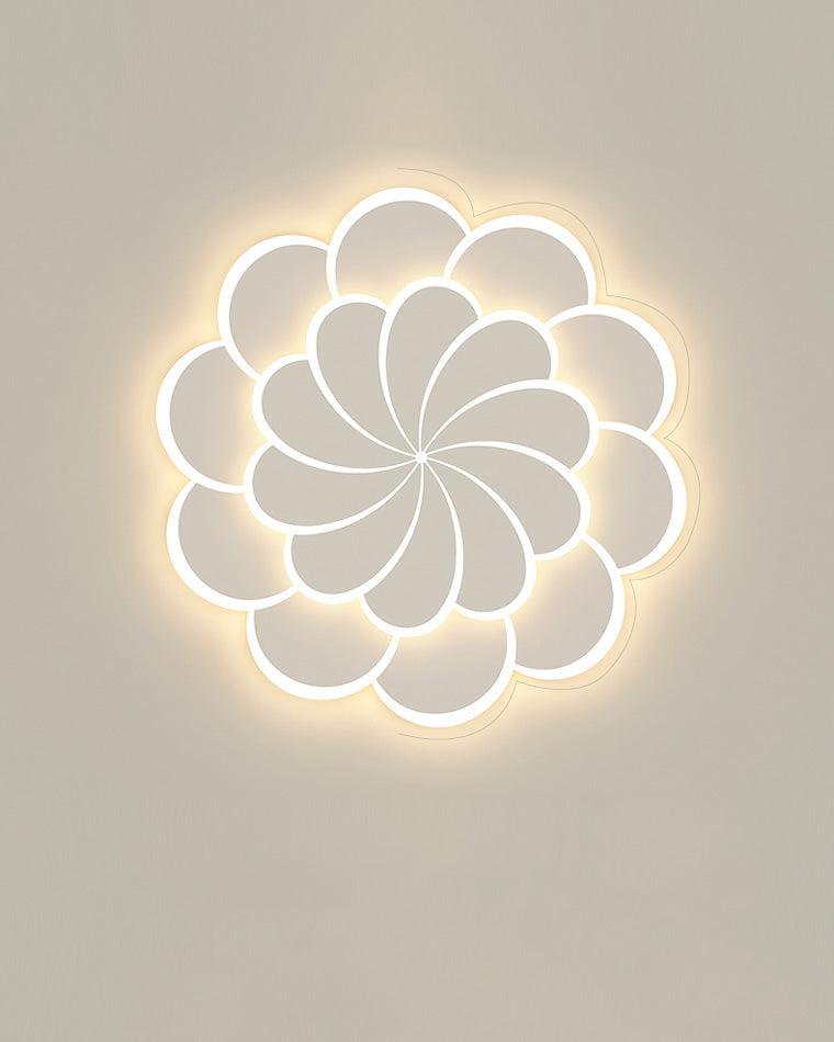 WOMO Low Profile Flower Ceiling Light-WM1042
