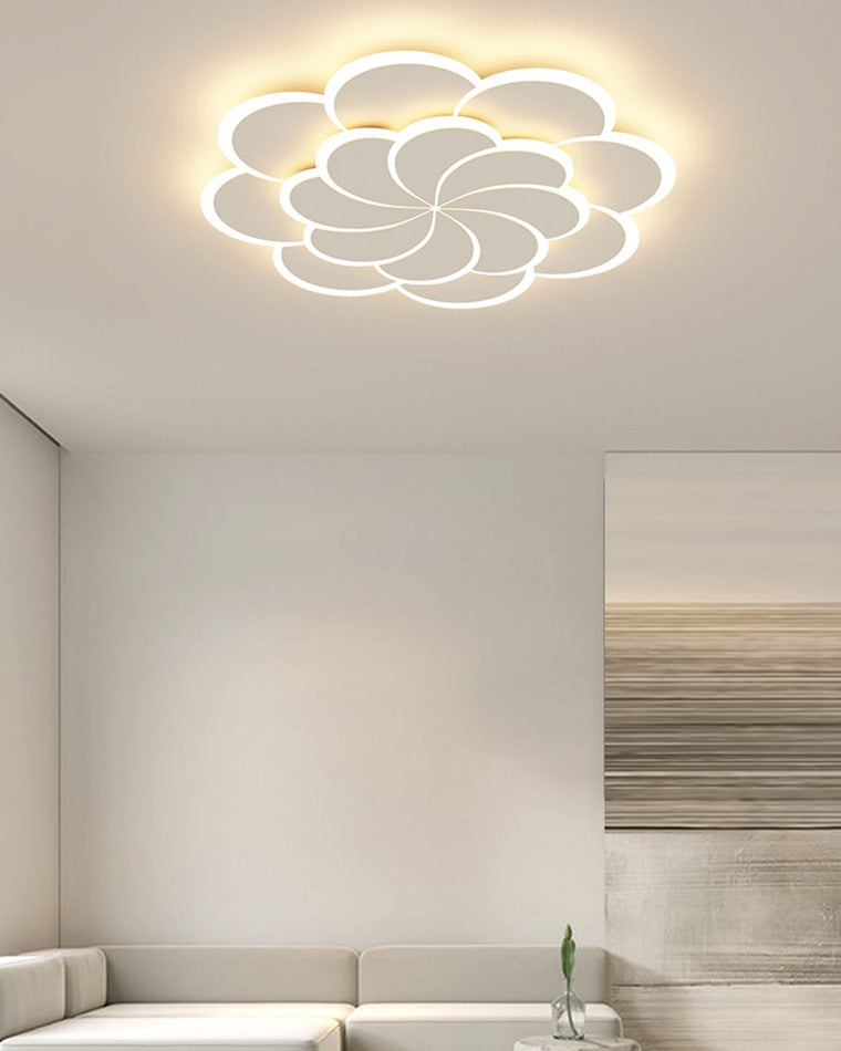 WOMO Low Profile Flower Ceiling Light-WM1042