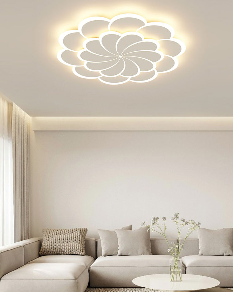 WOMO Low Profile Flower Ceiling Light-WM1042