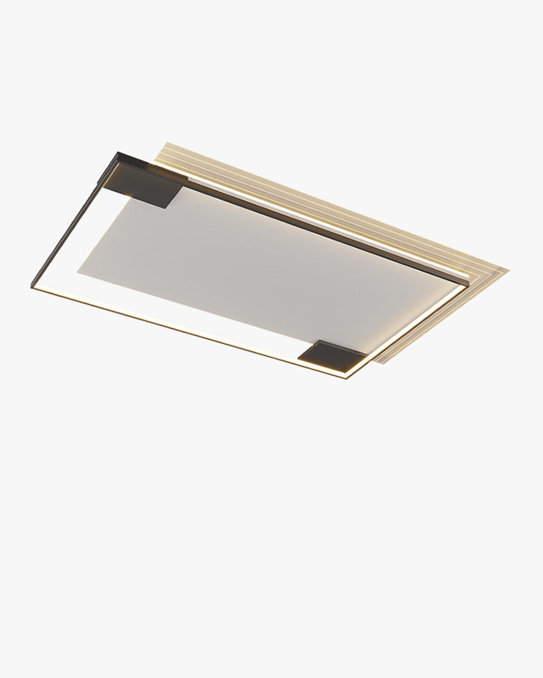 WOMO Low Profile Geometric Ceiling Light-WM1052