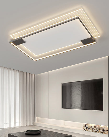 WOMO Low Profile Geometric Ceiling Light-WM1052