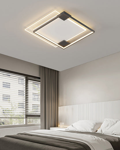 WOMO Low Profile Geometric Ceiling Light-WM1052