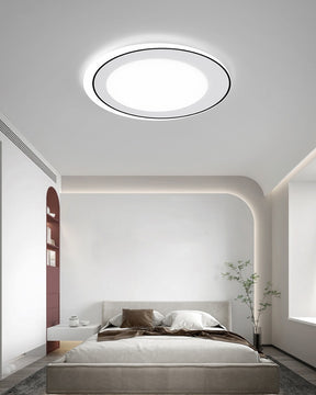 WOMO Geometric Flat Flush Mount Ceiling Light-WM1054