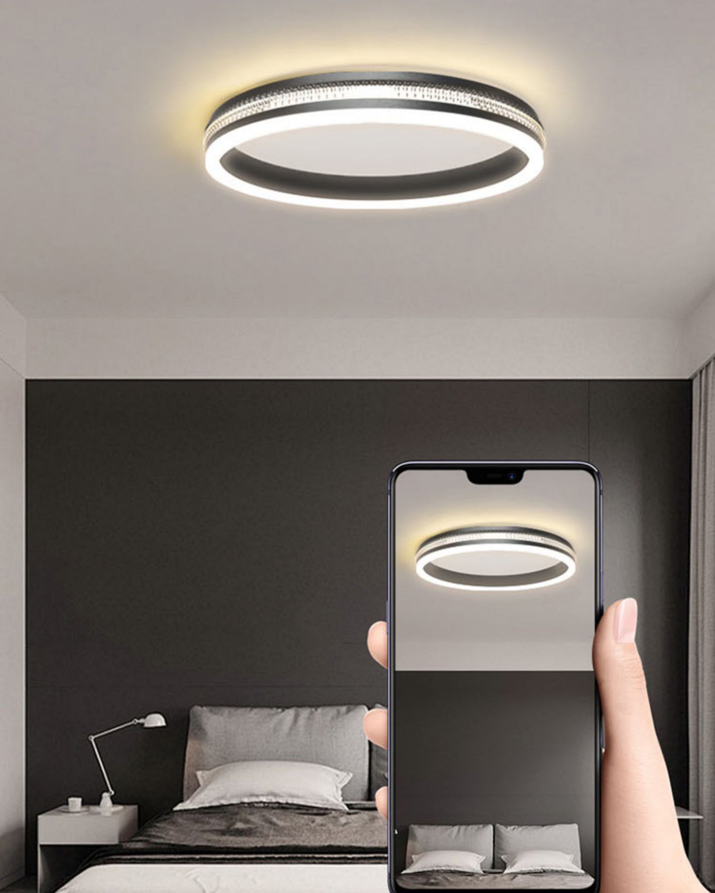 WOMO Square/Circular Ceiling Light-WM1058