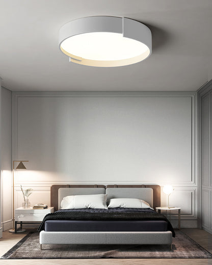 WOMO Round Asymmetrical Flush Mount Ceiling Light-WM1060