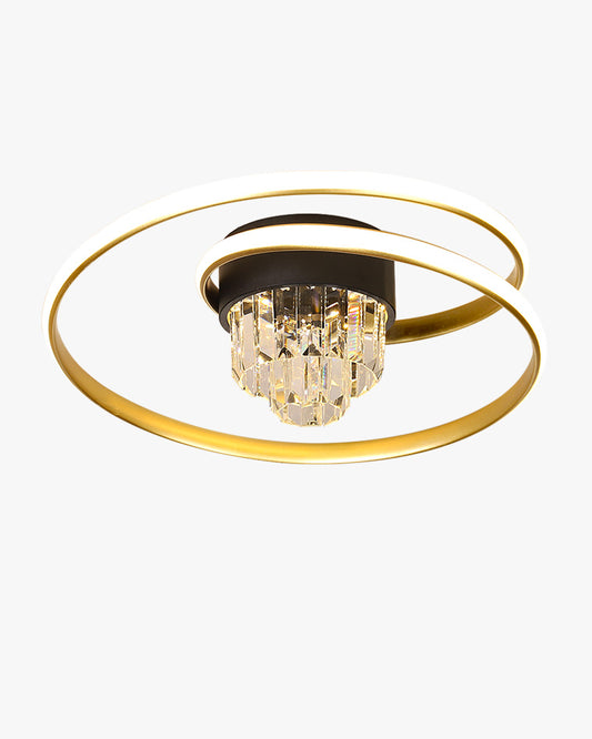 WOMO Swirl Led Crystal Ceiling Light-WM1068