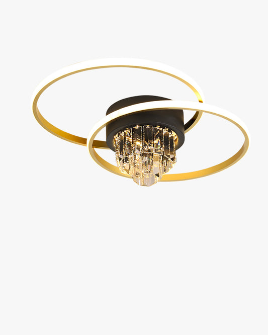 WOMO Crystal Geometric LED Ceiling Light-WM1069