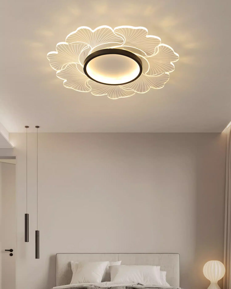 WOMO Ginkgo Leaf Ceiling Light-WM1076