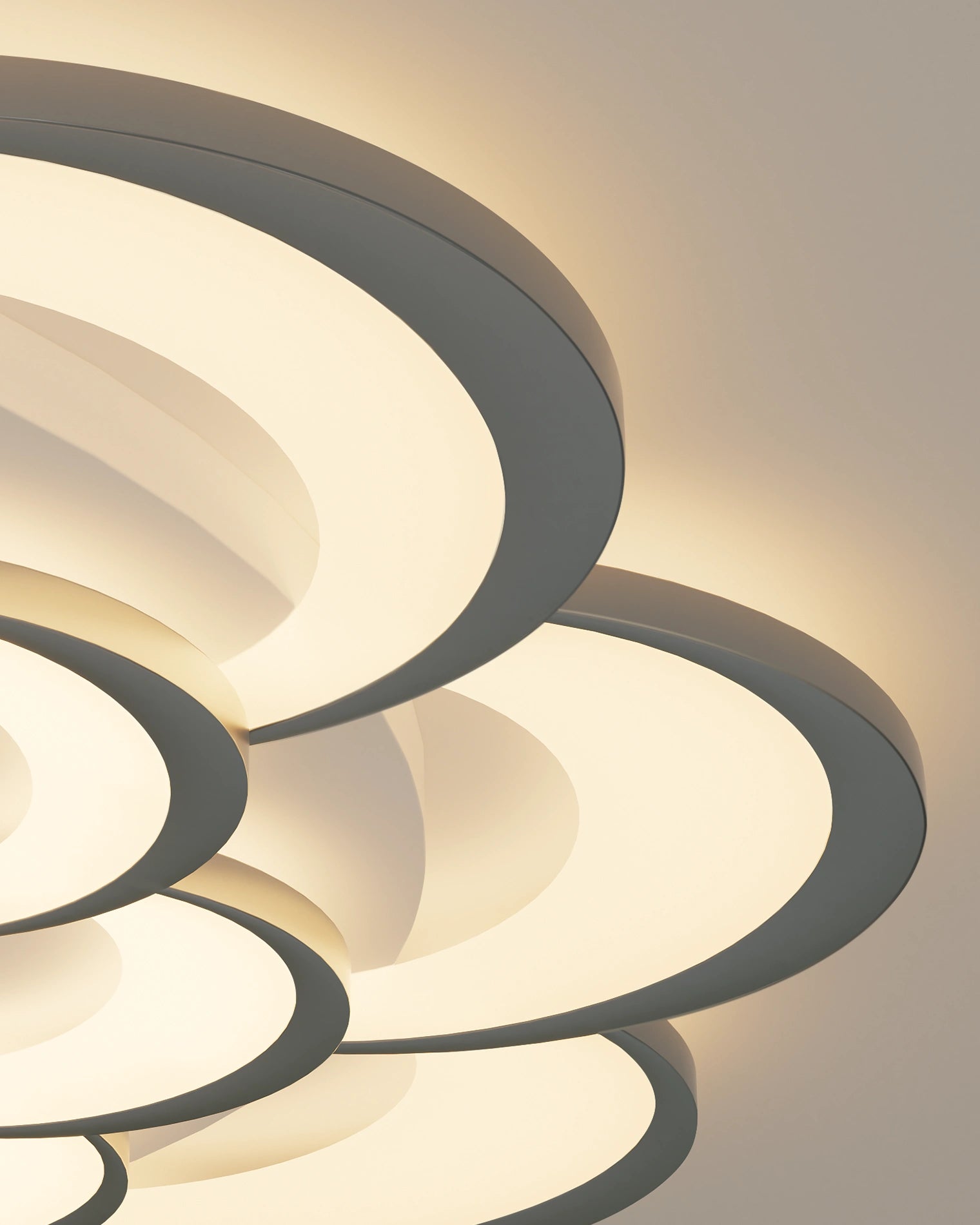 WOMO Big Flower Crystal Ceiling Light-WM1078