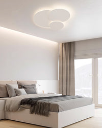 WOMO Round Flat Flush Mount Ceiling Light-WM1085