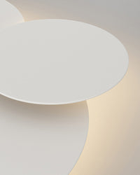 WOMO Round Flat Flush Mount Ceiling Light-WM1085