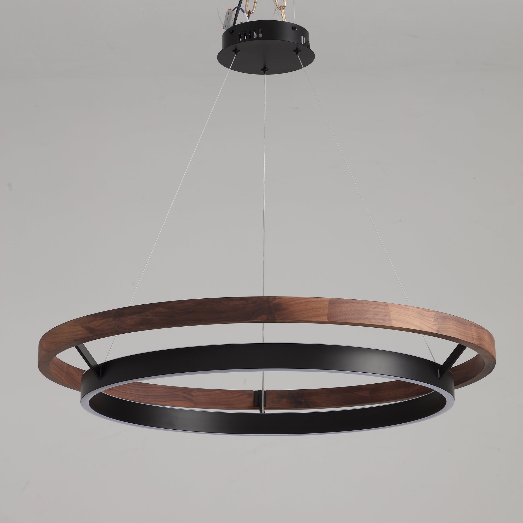 WOMO Circular Led Wood Chandelier-WM2492