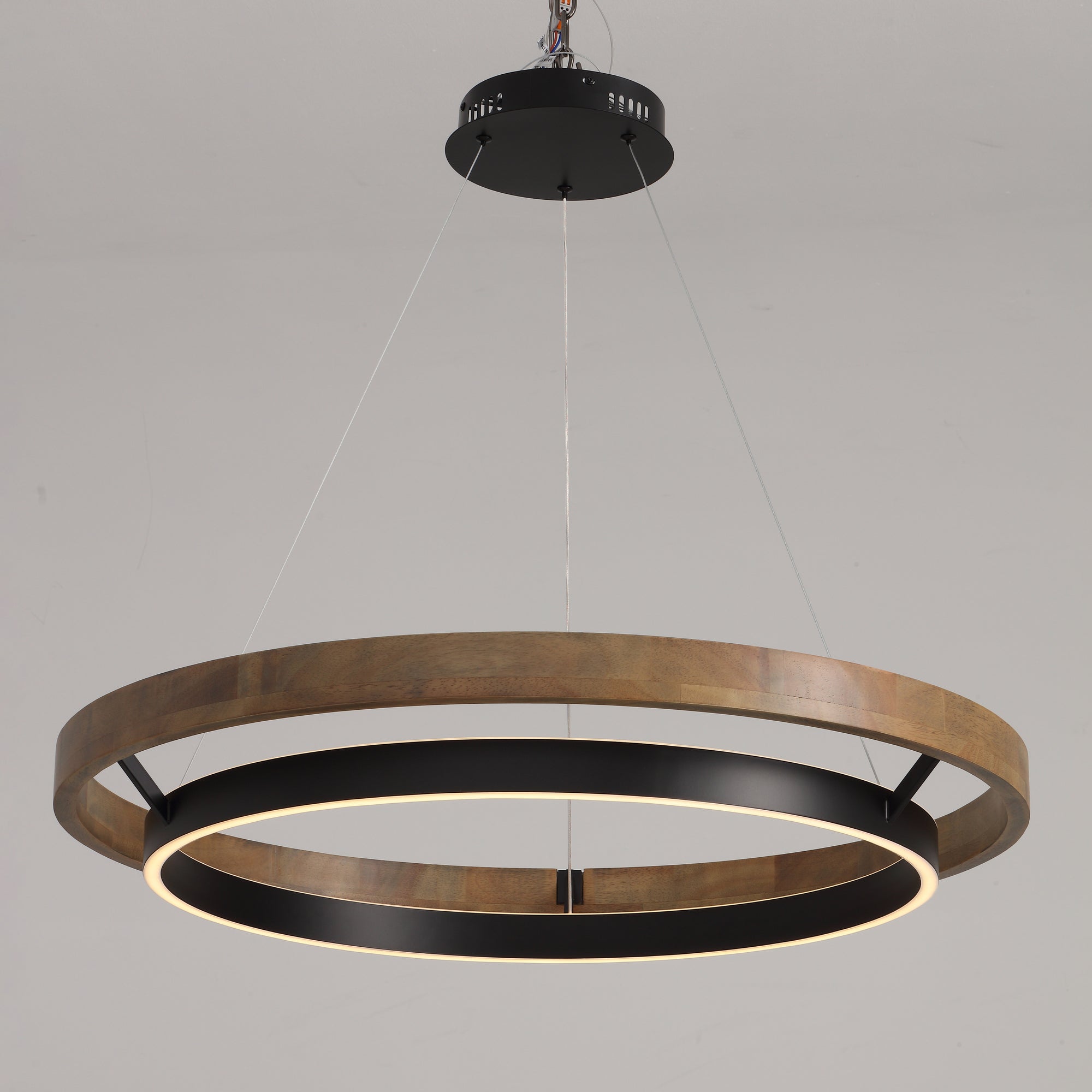 WOMO Circular Led Wood Chandelier-WM2492