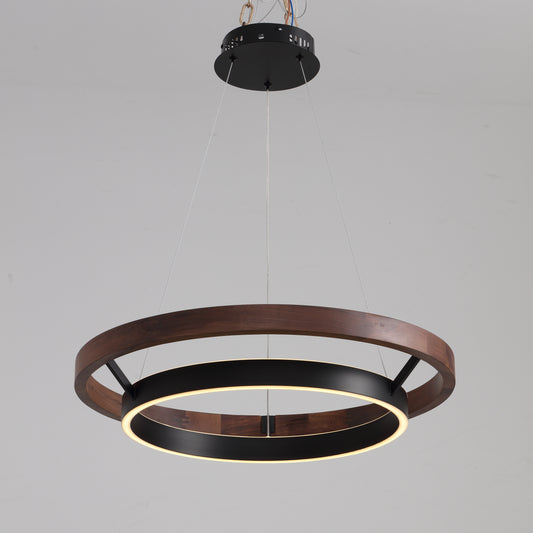 WOMO Circular Led Wood Chandelier-WM2492