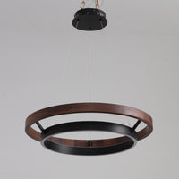 WOMO Circular Led Wood Chandelier-WM2492