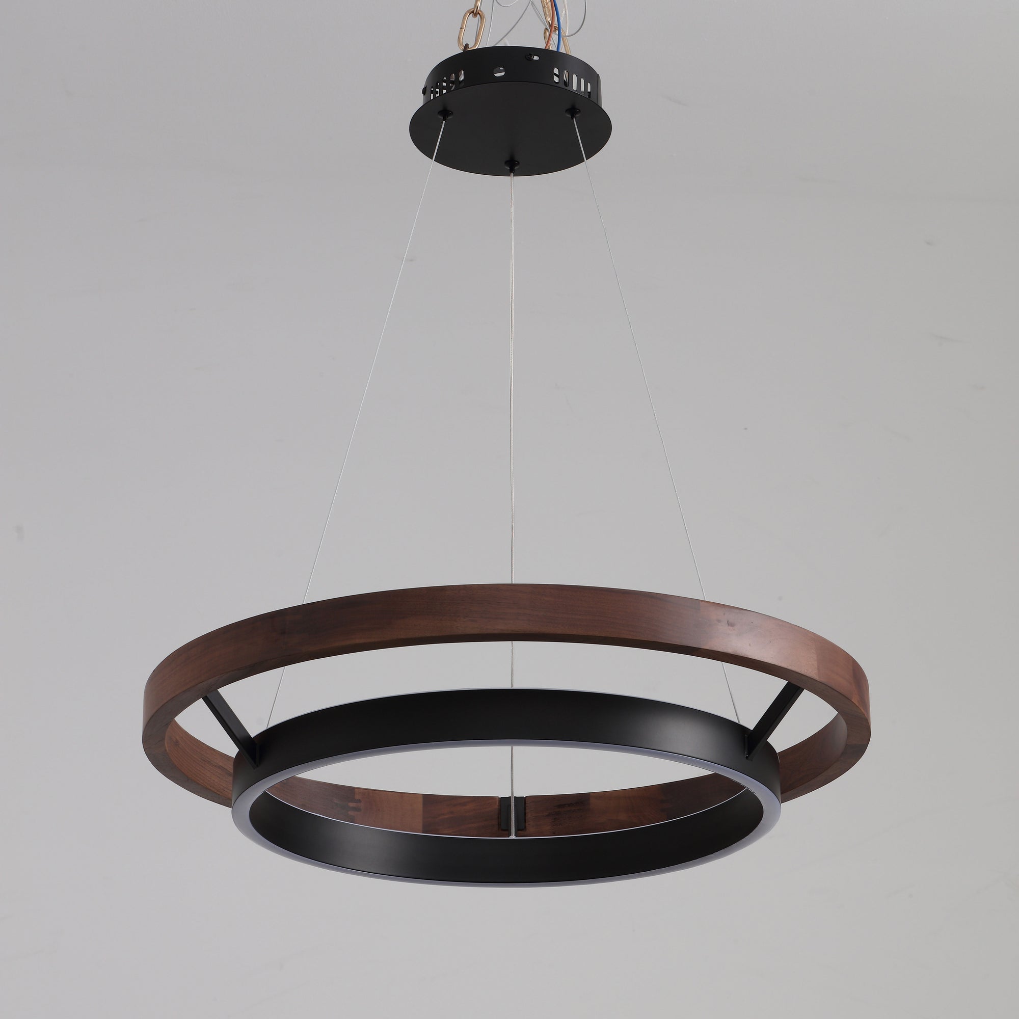 WOMO Circular Led Wood Chandelier-WM2492