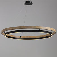 WOMO Circular Led Wood Chandelier-WM2492