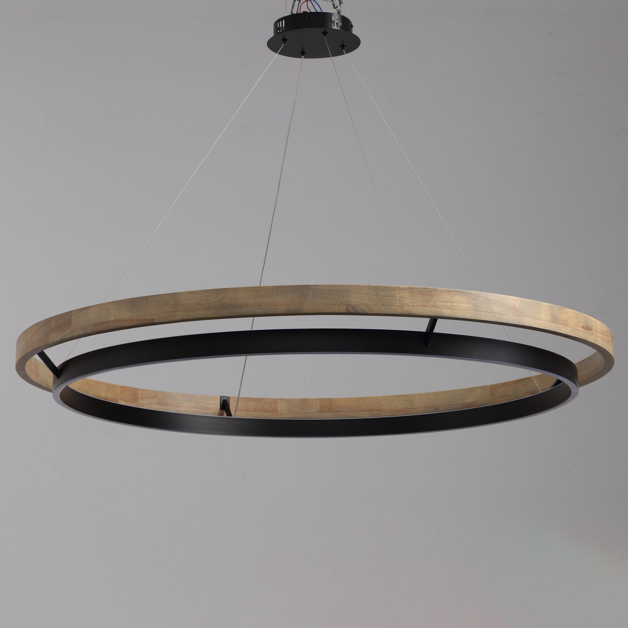 WOMO Circular Led Wood Chandelier-WM2492