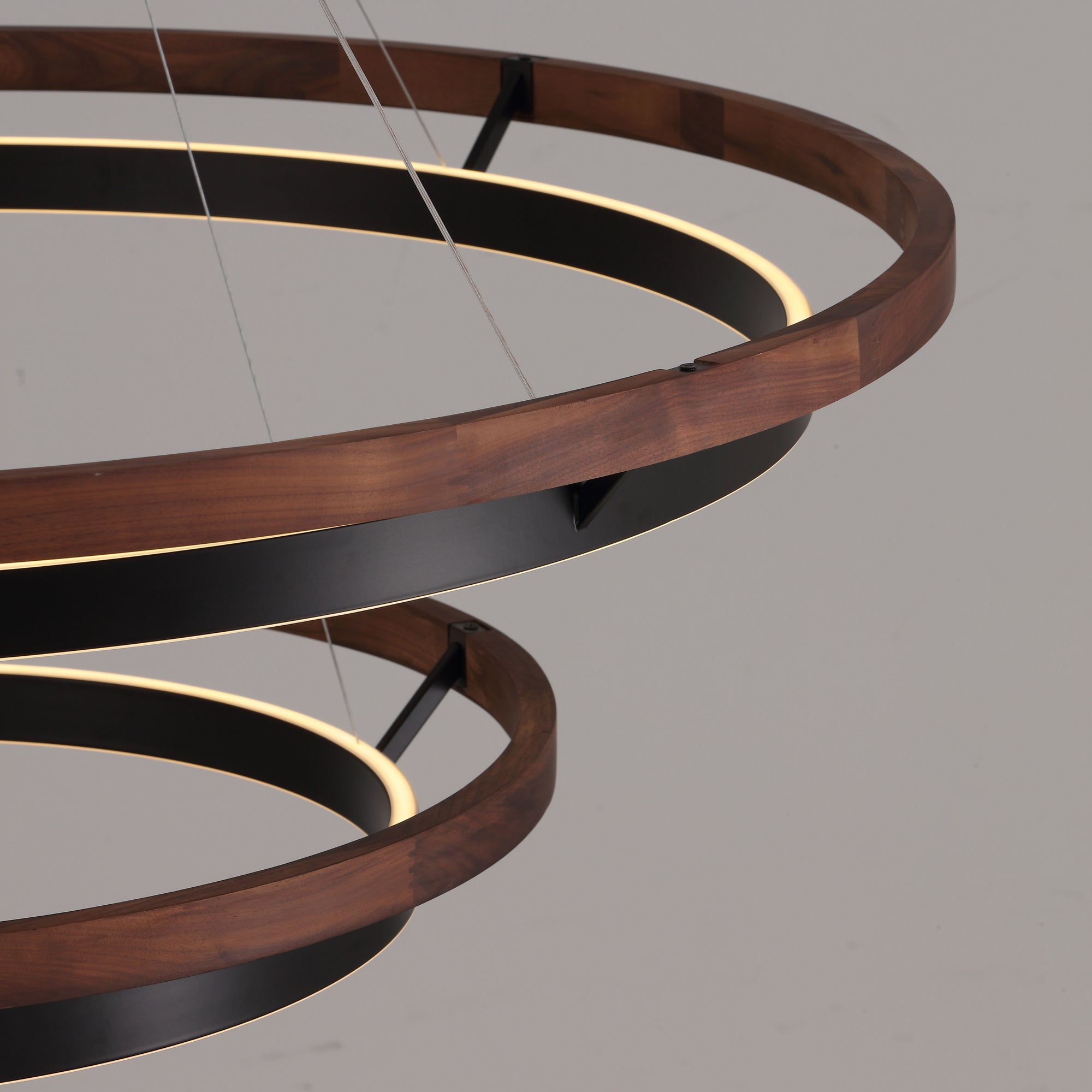 WOMO Circular Led Wood Chandelier-WM2492