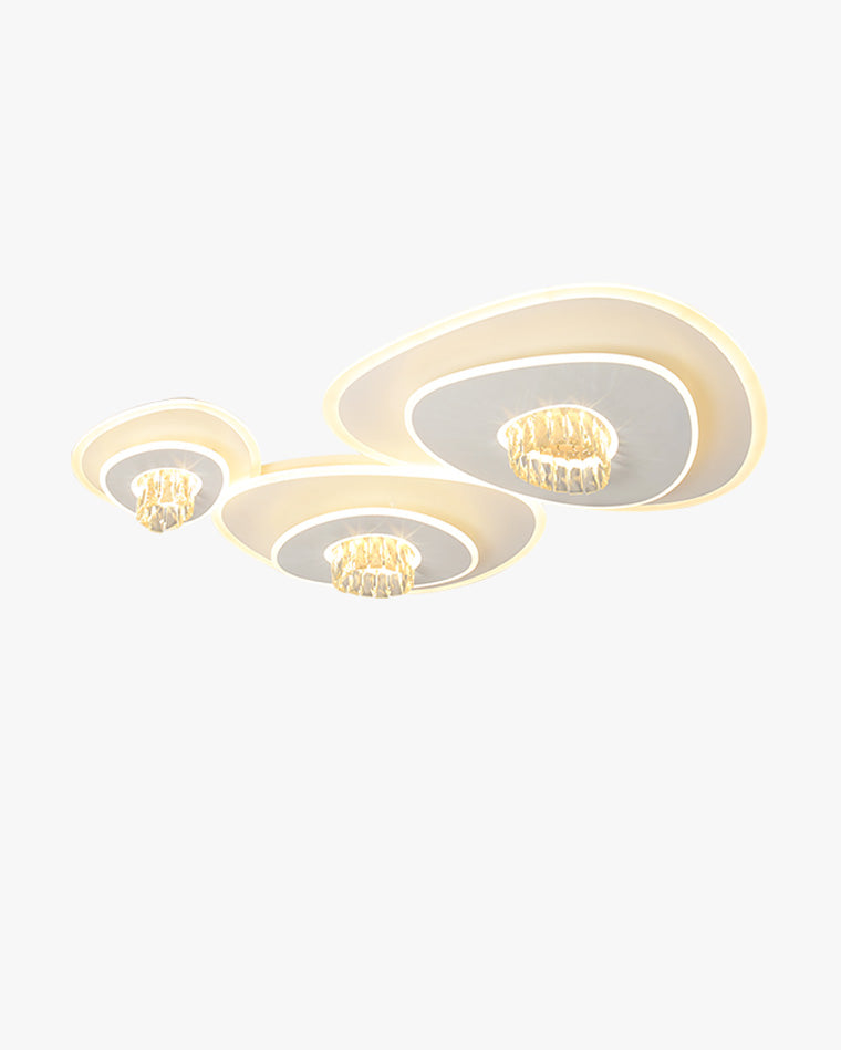 WOMO Low Profile Crystal Ceiling Light-WM1092