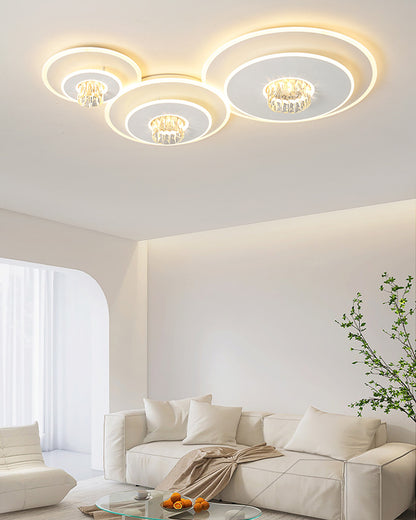 WOMO Low Profile Crystal Ceiling Light-WM1092