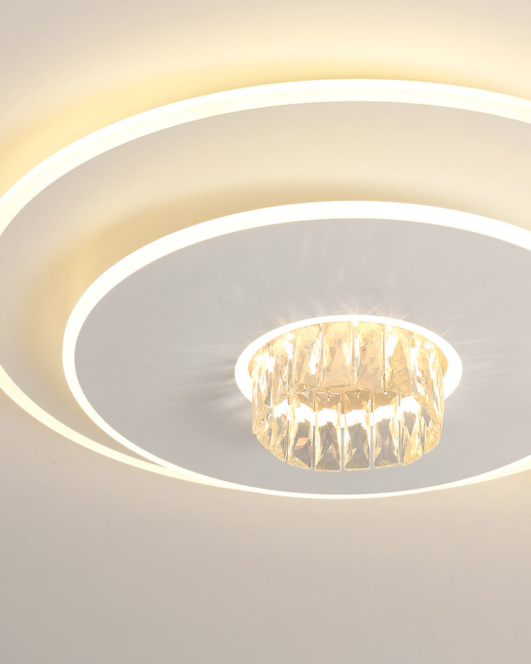 WOMO Low Profile Crystal Ceiling Light-WM1092