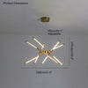 WOMO Light Rods LED Chandelier-WM2034 thumbnail