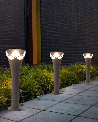 WOMO Decorative Lawn Bollard Light-WM9054