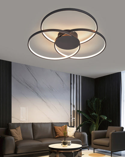 WOMO 3 Circular LED Ceiling Light-WM1103