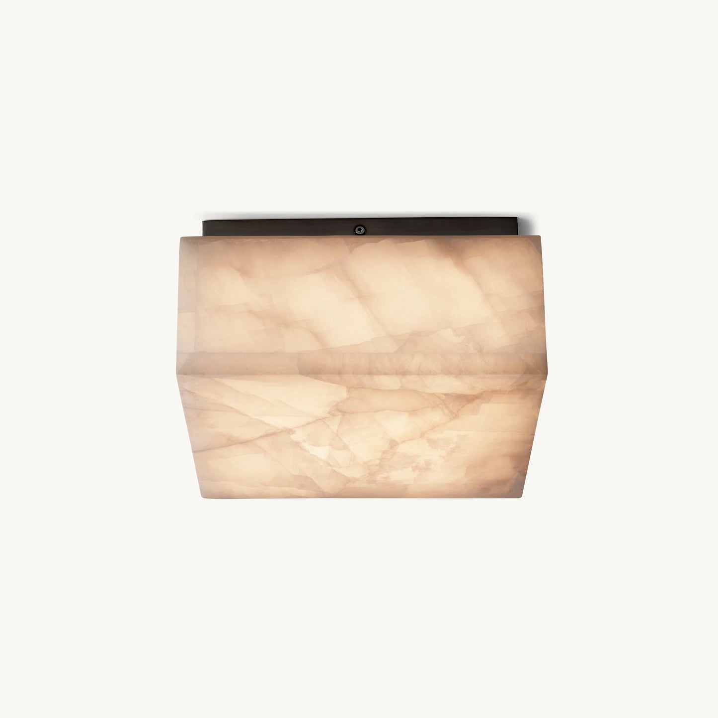 WOMO Alabaster Square Ceiling Light-WM1115