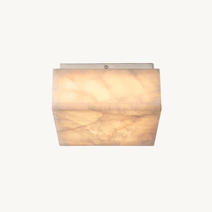 WOMO Alabaster Square Ceiling Light-WM1115