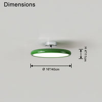 WOMO Colorful Disc Ceiling Light-WM1117