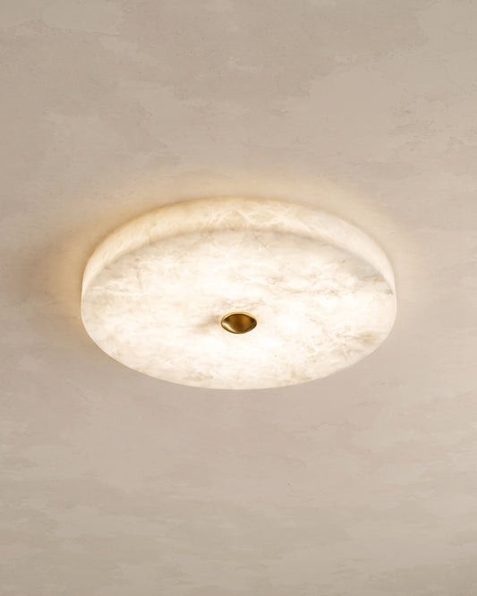 WOMO Modern Round Alabaster Ceiling Light-WM1118