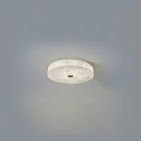 WOMO Modern Round Alabaster Ceiling Light-WM1118