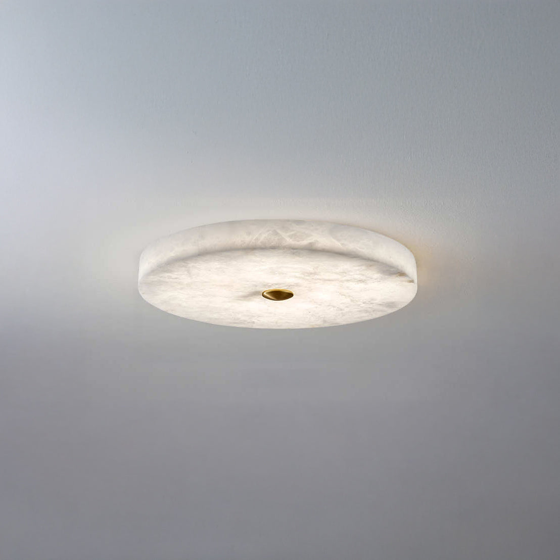 WOMO Modern Round Alabaster Ceiling Light-WM1118