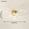 WOMO Multi Arm Led Ceiling Light-WM1120 thumbnail