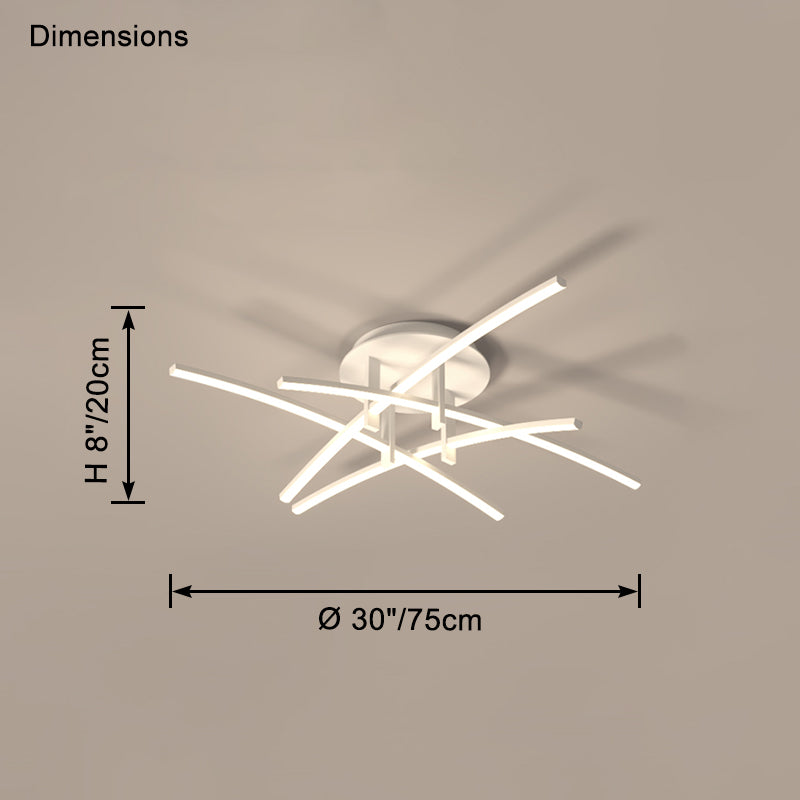 WOMO Multi Arm Led Ceiling Light-WM1120