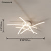 WOMO Multi Arm Led Ceiling Light-WM1120 thumbnail