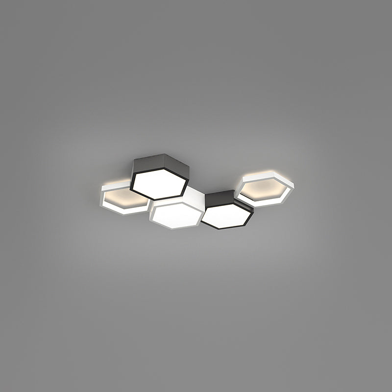 WOMO Honeycomb Flush Mount Ceiling Light-WM1127