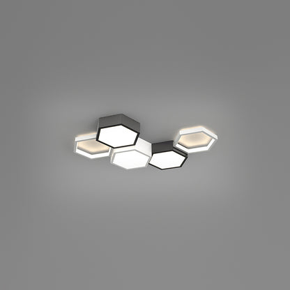 WOMO Honeycomb Flush Mount Ceiling Light-WM1127