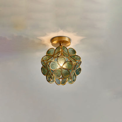 WOMO Tiffany Floral Ceiling Light-WM1128