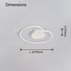 WOMO Heart LED Flush Mount Ceiling Light-WM1129 thumbnail