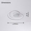 WOMO Heart LED Flush Mount Ceiling Light-WM1129 thumbnail
