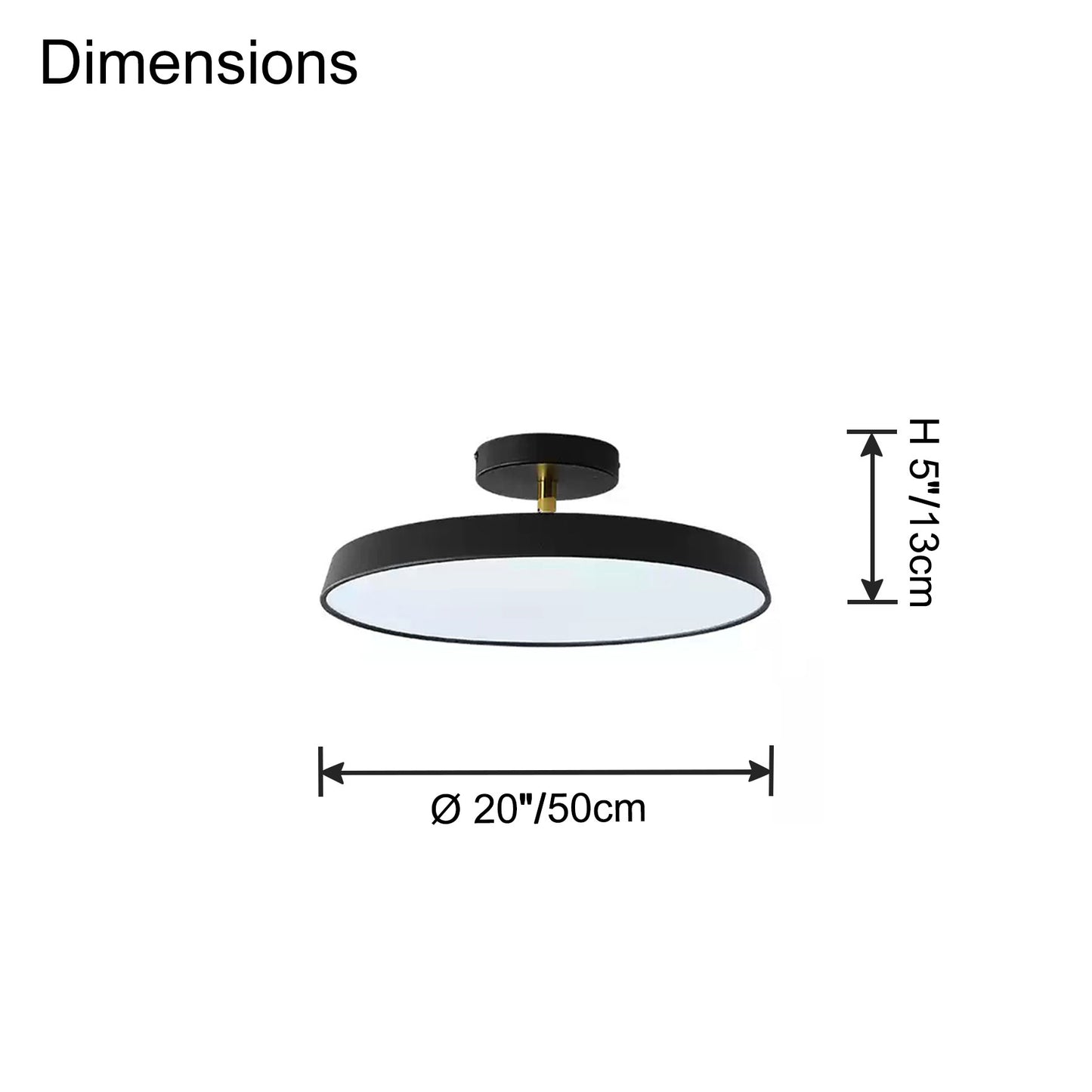 WOMO Round Adjustable Ceiling Light-WM1131