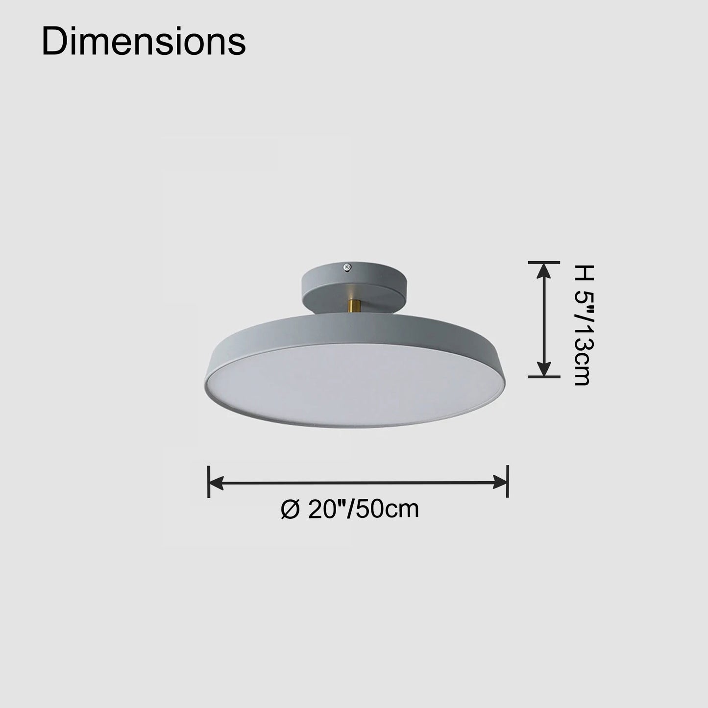 WOMO Round Adjustable Ceiling Light-WM1131