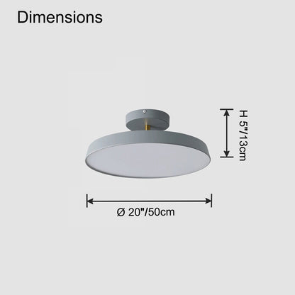 WOMO Round Adjustable Ceiling Light-WM1131