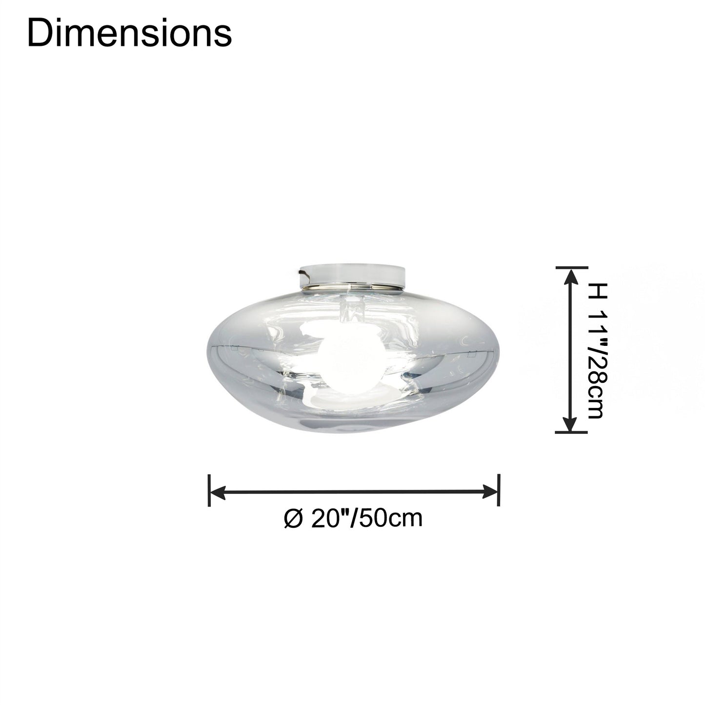 WOMO Melt Lava Ceiling Light-WM1135