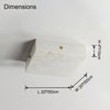 WOMO Alabaster Square Ceiling Light-WM1136 thumbnail