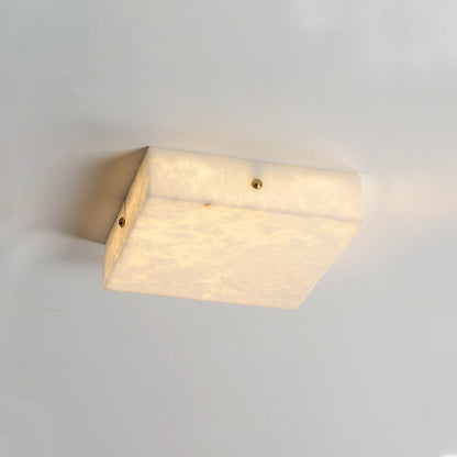 WOMO Alabaster Square Ceiling Light-WM1136